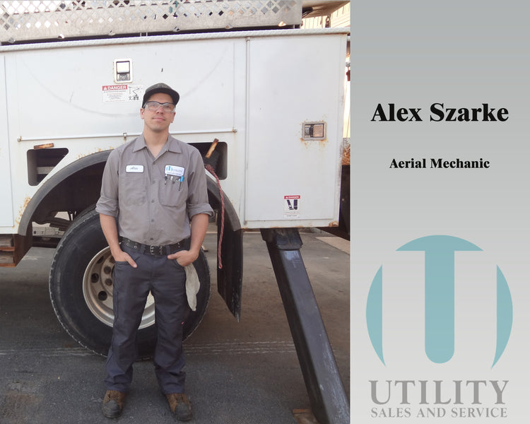 We Welcome Alex Szarke our new Aerial Mechanic