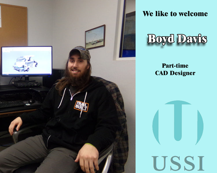 We welcome our new CAD Designer Boyd Davis