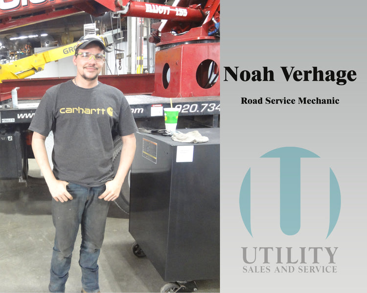 We Welcome Noah Verhage as our new Road Service Mechanic