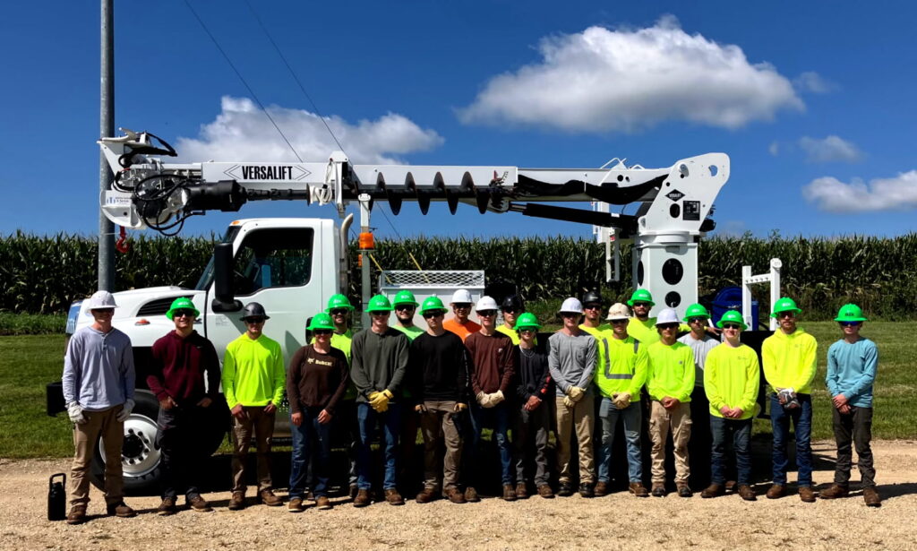 Versalift Digger Derricks