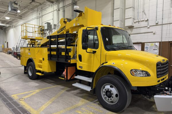 Second Elliott H60F HiReach Aerial Truck Delivered to the Illinois Tollway