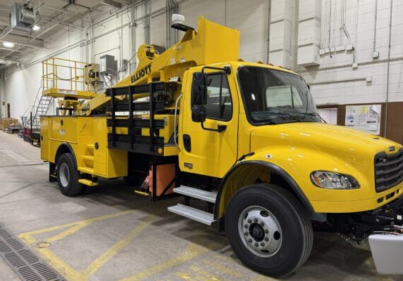 Second Elliott H60F HiReach Aerial Truck Delivered to the Illinois Tollway
