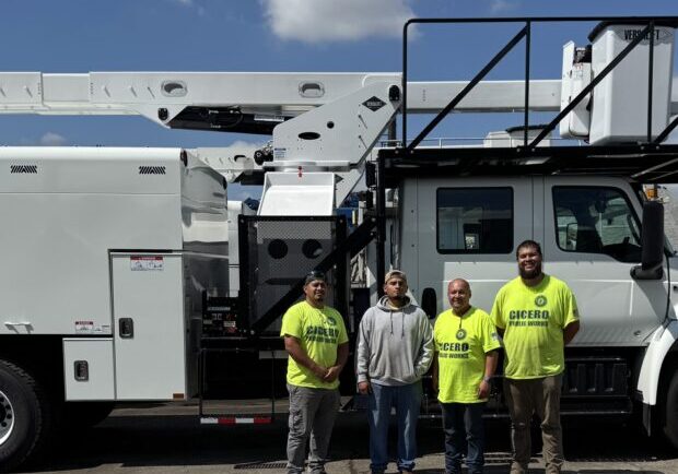 Town of Cicero Chipper Truck