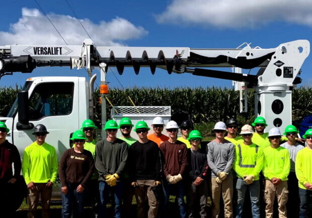 Versalift Digger Derricks